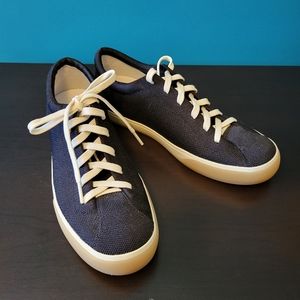 Rothy's Lace Up Sneaker in Black